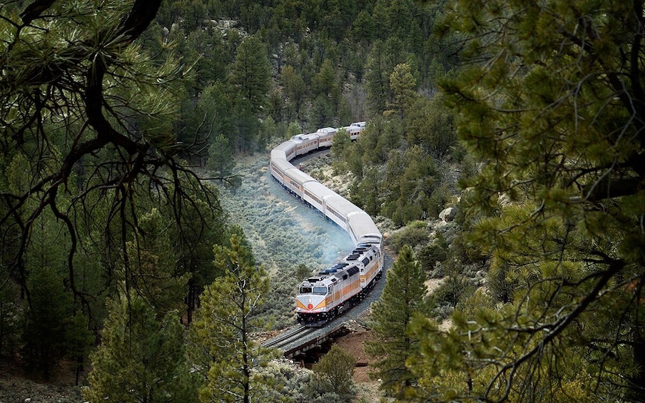 Grand Canyon Tour with Train Ride