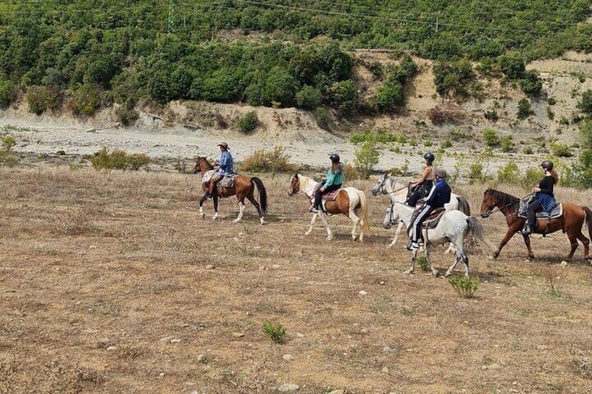 Amazing Horse Riding Experience at Vjosa National Park in Permet