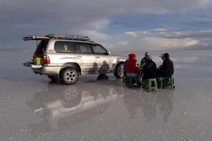 Semi-Private: 3-Day Uyuni Salt Flats and Colored Lagoons w/ Private Hotel