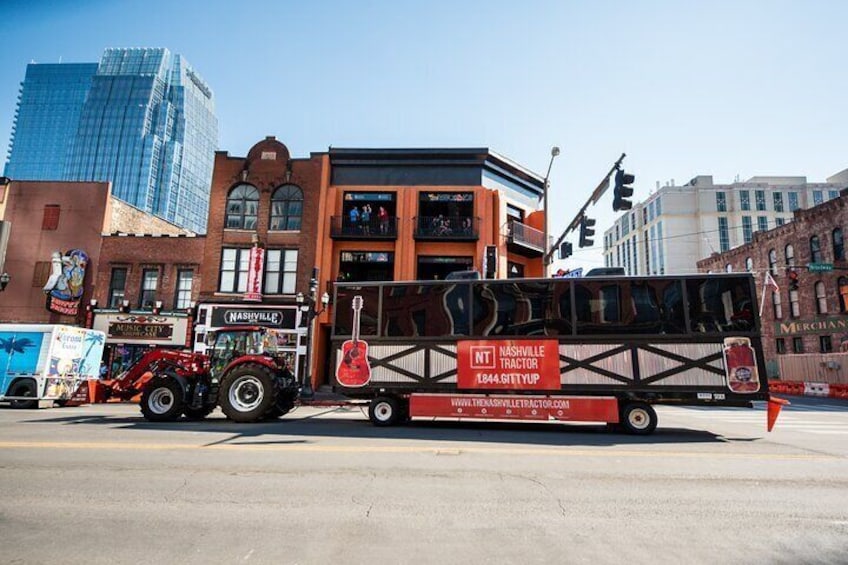 Nashville’s Biggest and Wildest Party Tractor Tour (Ages 21+)