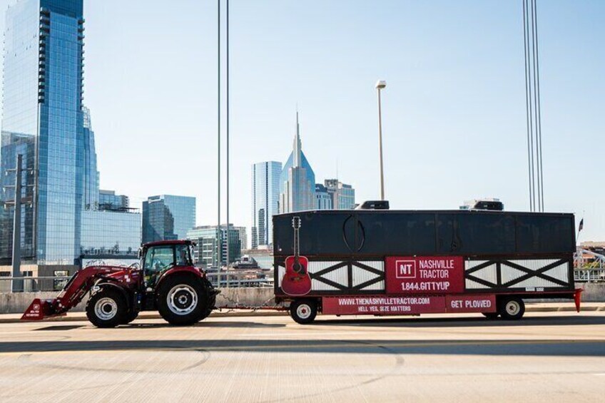 Nashville’s Biggest and Wildest Party Tractor Tour (Ages 21+)