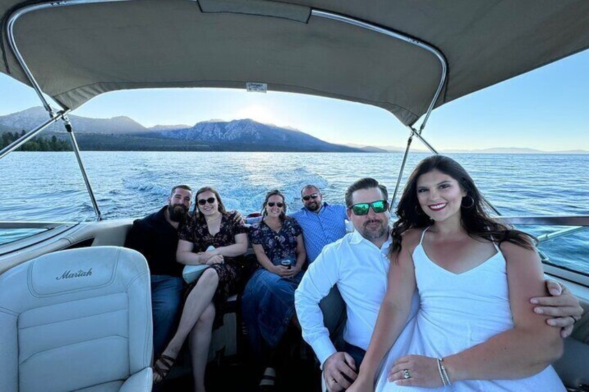 Sunset Wine & Cheese Emerald Bay Boat Charter