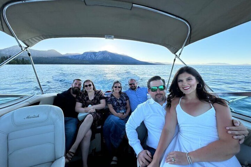 Sunset Wine & Cheese Emerald Bay Boat Charter