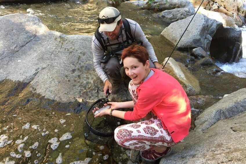 Family Fun Fly Fishing: Rainbow T