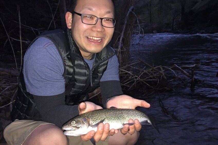 Family Fun Private Half Day Fly Fishing Adventure