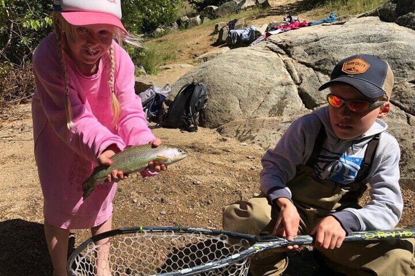 Family Fun Private Half Day Fly Fishing Adventure