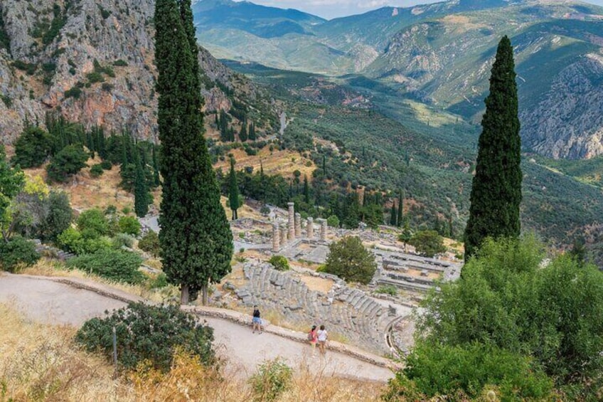 Discover Thermopylae & Delphi from Athens: Private Mythology One Day tour.