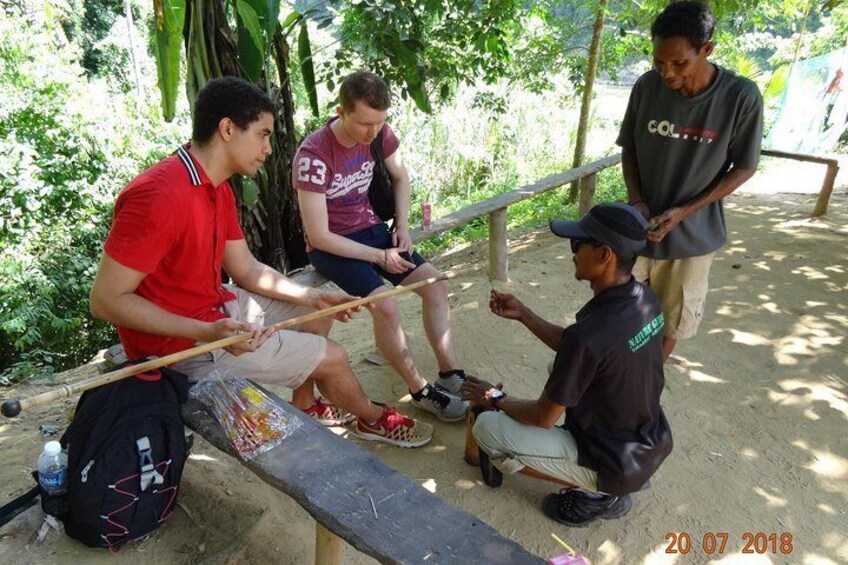 Blowpipe hunting techniques