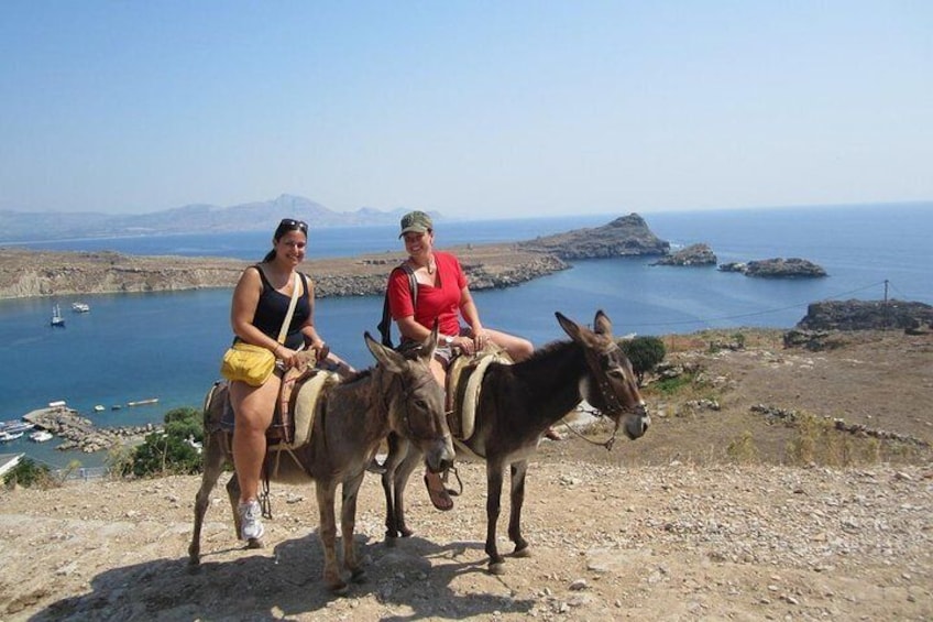 Donkey ride.