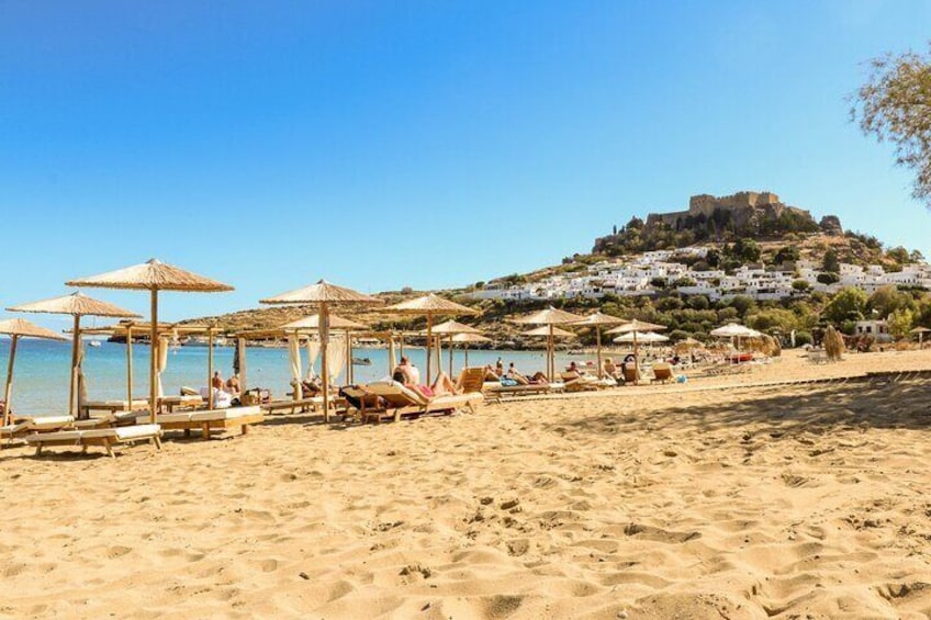 Main beach of Lindos