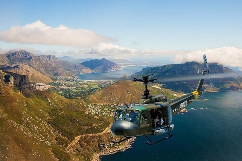 Best of cape 3-Day attraction tour:Arme helicopter &Cape Peninsula& Wine Tasting