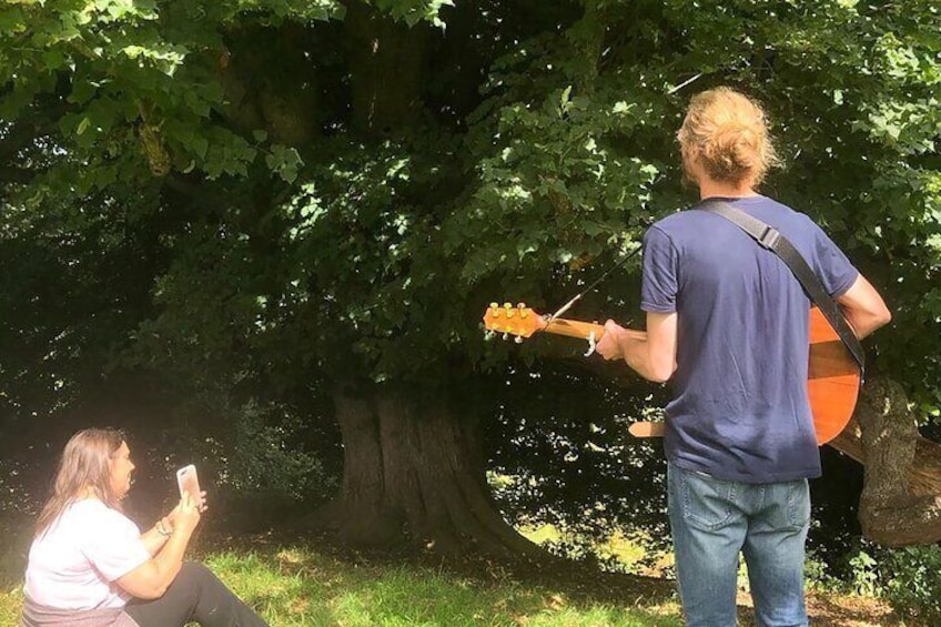 Meet Grandmother Lime and listen to Matt's poetic acoustic songs.