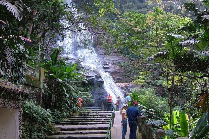 Waterfalls tijuca forest national park