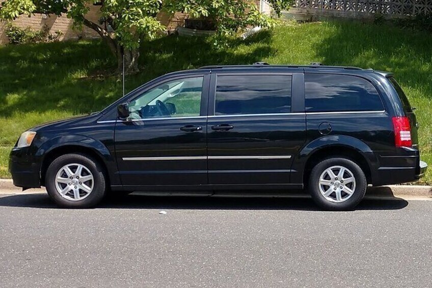 One of our minivans.