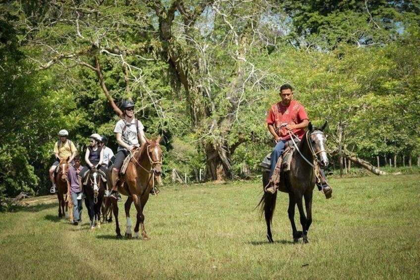 Xunantunich & Horseback Riding from Hopkins