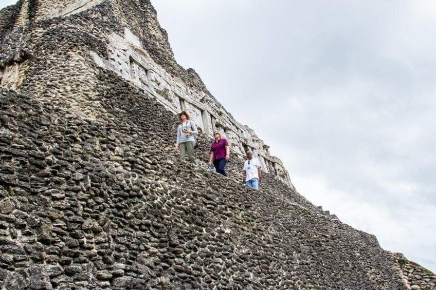 Xunantunich from Hopkins
