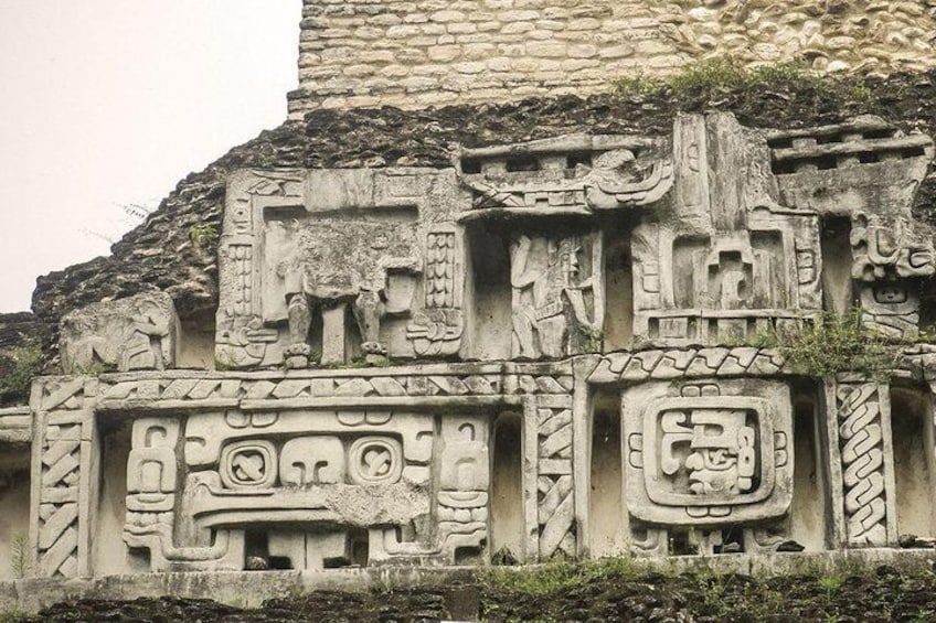 Xunantunich Mayan Ruin from Caye Caulker