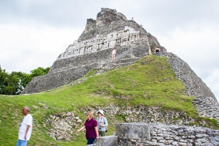 Xunantunich Mayan Ruin from Caye Caulker