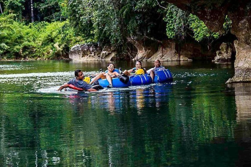 Xunantunich, Cave Tubing & Ziplining from Caye Caulker