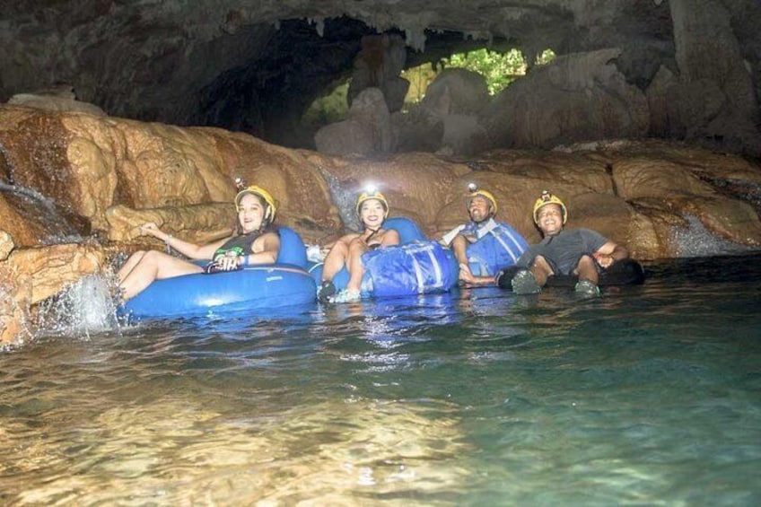 Cave Tubing, & Ziplining from Caye Caulker