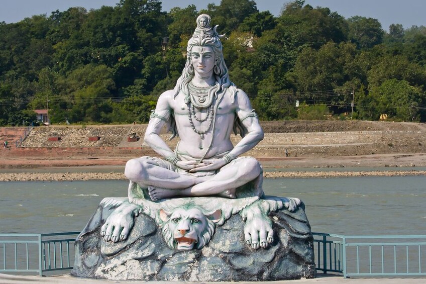 Show item 5 of 8. Ganga Aarti At Triveni Ghat at Rishikesh-Private Tour