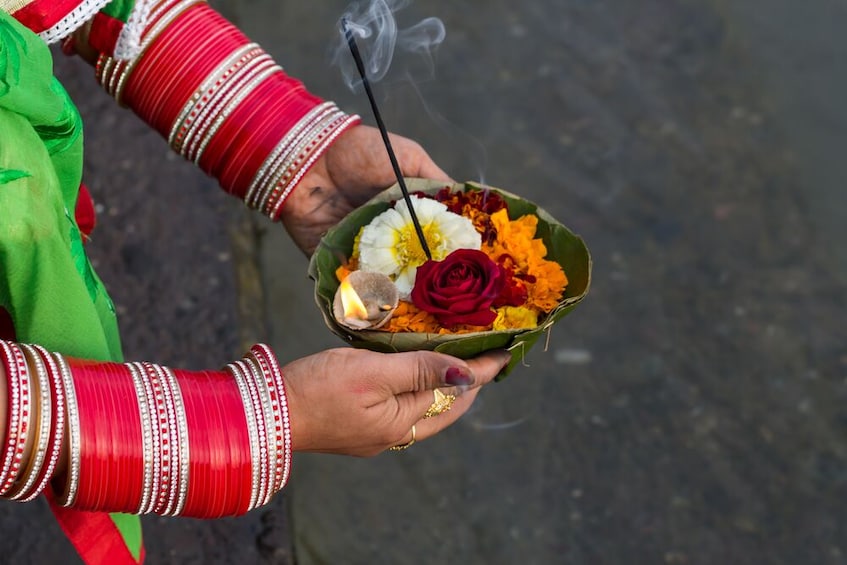 Ganga Aarti At Triveni Ghat at Rishikesh-Private Tour