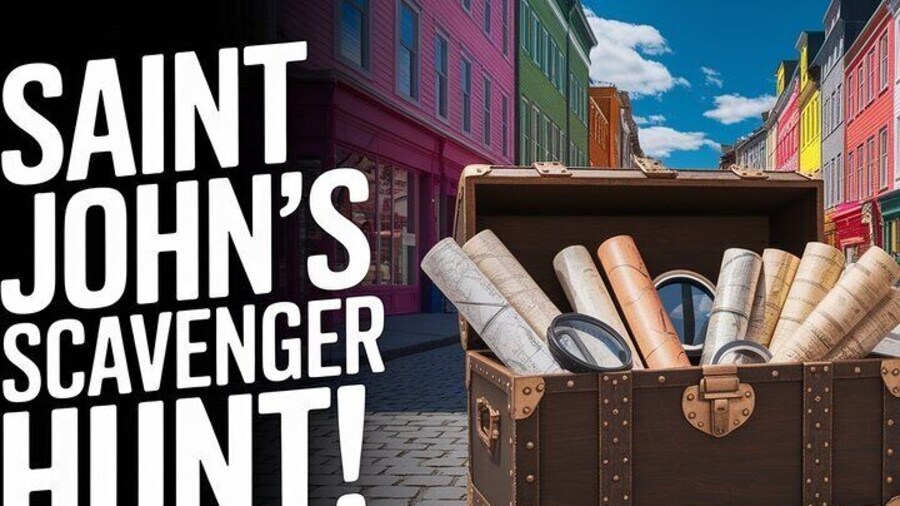 Awesome Scavenger hunt - Canada's Original City - Saint Johns!
