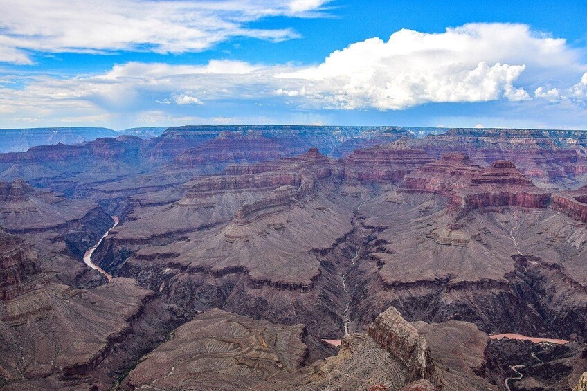 Aerial view of the Grand Canyon