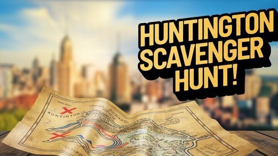 Self-Guided Scavenger Hunt: Huntington A Walk To Remember