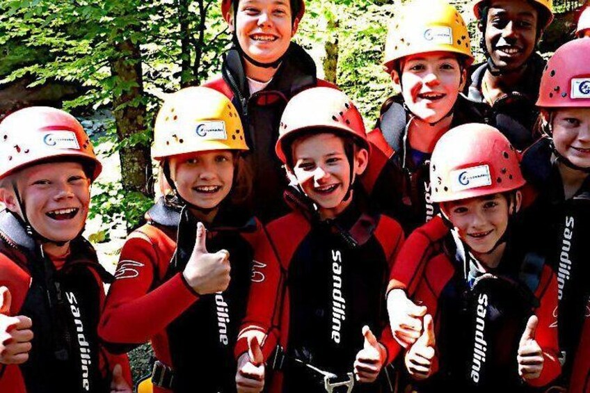 Canyoning for Kids and Families