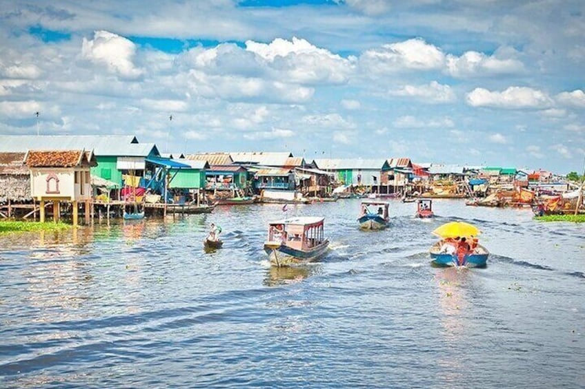 Tonle Sap, Floating village, Kompong Phluk Tour