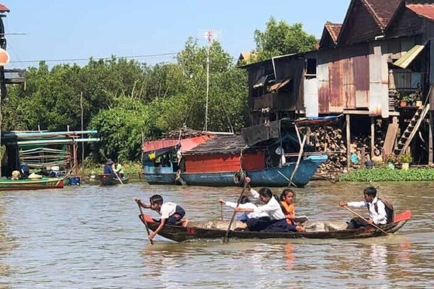 Tonle Sap, Floating village, Kompong Phluk Tour