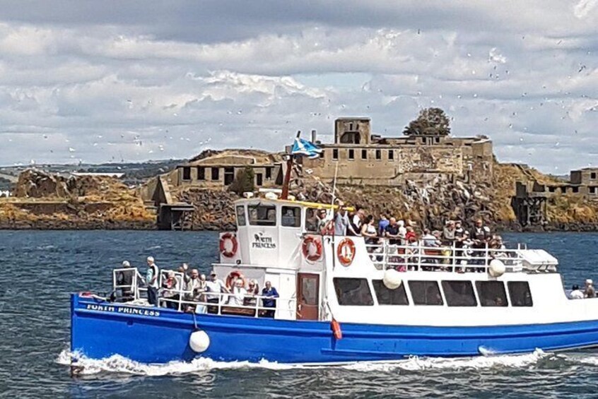 Award winning Blackness Castle, Three Bridges Cruise with Cream Tea
