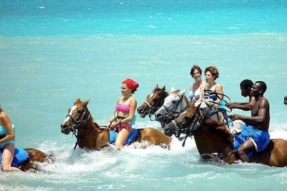 Ocho Rios Action Pack Water Excursion (Blue Hole, Tubing & Horseback Riding...