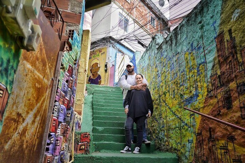Favela Vidigal Tour and Brazilian Lunch