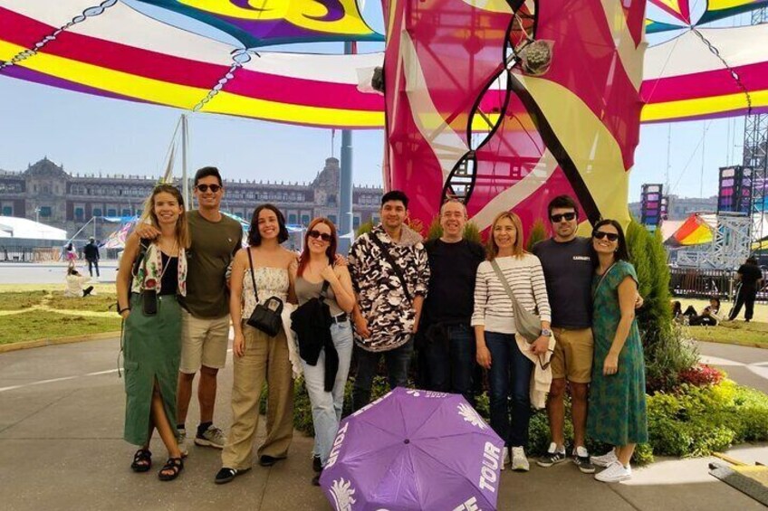 Even if you have a big family, we will be very happy to see you! Just find the purple umbrella ☂️