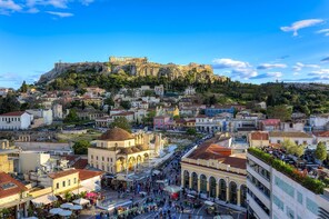 Helicopter tour of Athens, Nafplio, Corinth Canal & Aegina