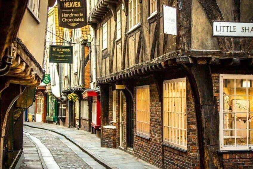 Visit The Shambles, that is the inspiration for Harry Potter