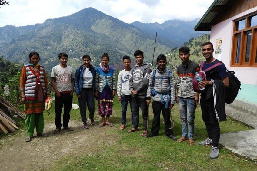 Himalayan village walk to Khati Uttarakhand 