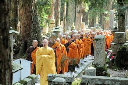 Mt. Koya Sacred 4hr Private Tour with Government Licensed Guide