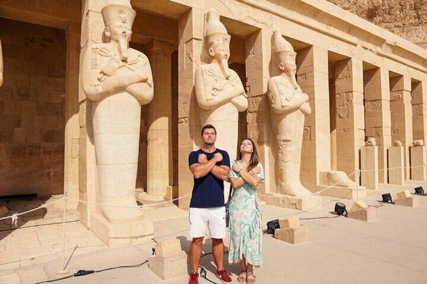 Full-Day Luxor private Tour from Cairo by Plane with Lunch