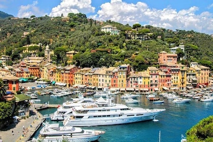 Portofino: Bootstour und Rundgang mit Pesto-Kochkurs und Mittagessen