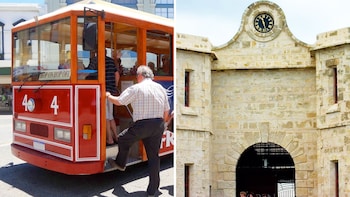 Hop-On Hop-Off Tram Ticket & Fremantle Prison Tour