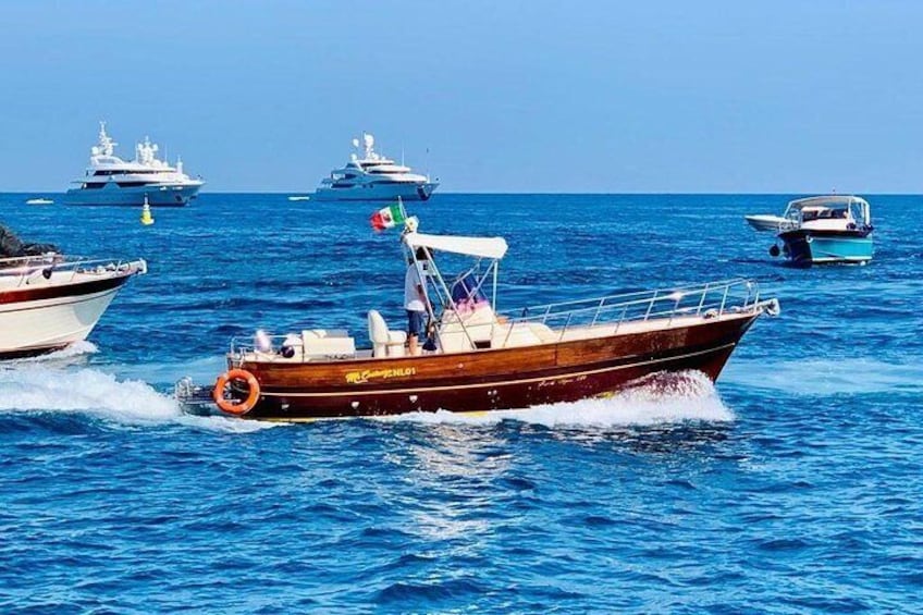 Capri Boat Tour and pick up