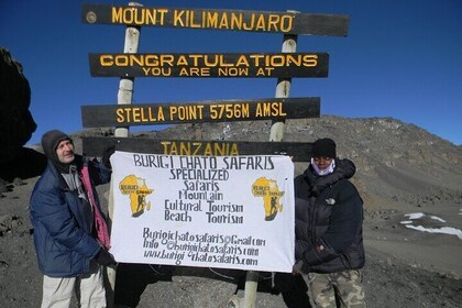 7 days Kilimanjaro Hiking via Machame Route with BURIGI CHATO SAFARIS CO LT...