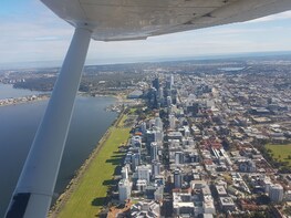 Perth City & Rottnest Island Scenic Flights