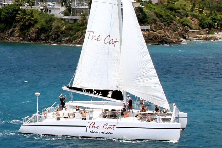 The VI Cat at Sail