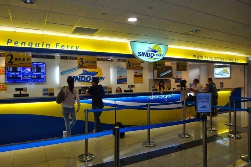 Sindo Ferry Ticket Counter 