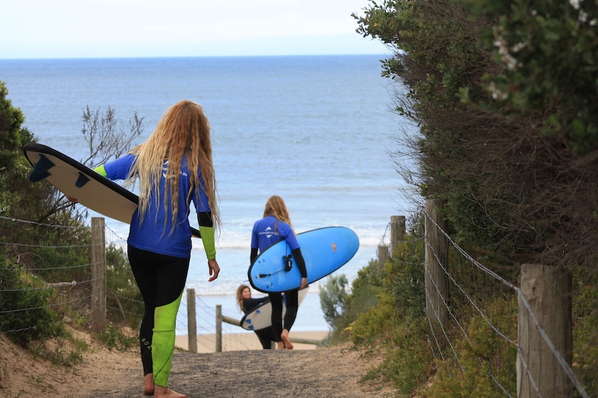Show item 5 of 5. Full-Day Great Ocean Road Surfing Tour