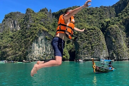Phi Phi Islands Adventure Day Tour by Speedboat from Krabi